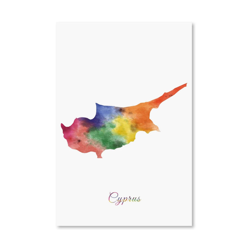 Cyprus Rainbow Canvas