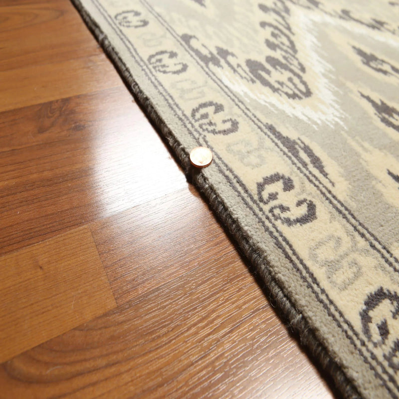 9' x 12' Hand knotted 100% Wool Oriental Area rug pile 9x12 Modern Beige