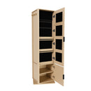 360° Rotating Makeup Cabinet With Full Length Mirror by HouseOfZazla