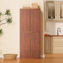 Kitchen Pantry Cabinet With 6 Doors