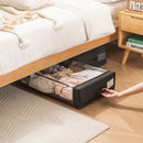 Set of 2 Under-Bed Rolling Storage Containers