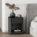 Evelyn - Nightstand With 1 Drawer And Open Shelf by HouseOfZazla