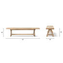 Hawthorne - Dining Bench - Natural by HouseOfZazla