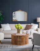 Arch Mirror, Baroque Inspired Wall Decor For Bathroom, Bedroom, Living Room by Unique Piece Furniture