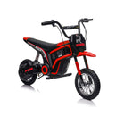 24V14ah Kids Ride On 24V Electric Toy Motocross Motorcycle Dirt Bike-XXL large,Speeds up to 14.29MPH,Dual Suspension, Hand-Operated Dual Brakes, Twist Grip Throttle, Authentic Motocross Bike Geometry
