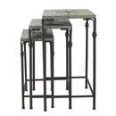 Set of 3 Gilbert Nesting Tables Metal Plant Stand