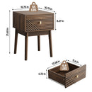 Medieval - Bedside Table - Walnut
