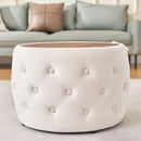 Nesting Ottomans 2 Piece With Tray, 4 In 1 Function by Unique Piece Furniture