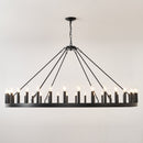 59.1 Inch 36-Light Wagon Wheel Chandelier by HouseOfZazla