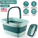 Collapsible Foot Bath Basin - Foldable Foot Tub by LJGDeals