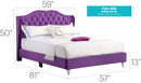 Upholstered Bed Transitional by HouseOfZazla