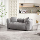 Cozy Beanbag Chair With High Resilience Foam Core For 2 by HouseOfZazla