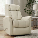 Bentley - Swivel Glider Recliner With Manual Adjustable Headrest & Footrest by HouseOfZazla