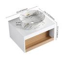 Floating Bathroom Vanity With Vessel Sink by HouseOfZazla