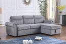 Ashton - Reversible Sleeper Sectional Sofa Chaise by HouseOfZazla