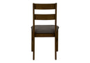 Dining Chair, Upholstered, Side, Dining Room, Transitional (Set of 2) - Brown by HouseOfZazla