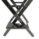 Casual Home Director's Chair, Foldable Style, Suitable For Adults (Set of 2) - Black by HouseOfZazla