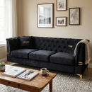 FX-P83-BK4 Sofa with 2 Pillows by HouseOfZazla