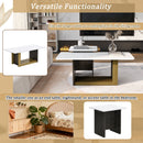 Small Square Coffee Table With End Table (Set of 2) by HouseOfZazla