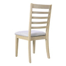 Extendable Dining Set, Farmhouse Extendable Table With Upholstered Chairs by HouseOfZazla