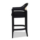 Americana - Mid-Century Modern Cane Back Counter Stool by HouseOfZazla