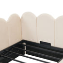 Upholstered Daybed With Metal Slatted Base by HouseOfZazla