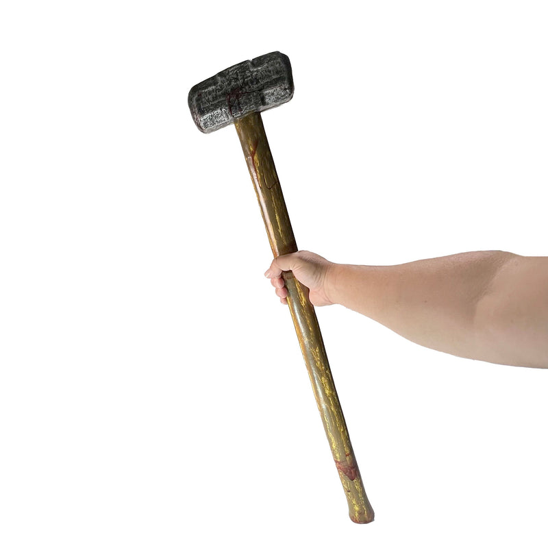 Foam LARGE 34 Inch Rubber Sledgehammer Stunt Prop