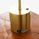 Ethereal - Modern Small Table Lamp, Desk Lamp Fixture With Globe Shade - Gold / White