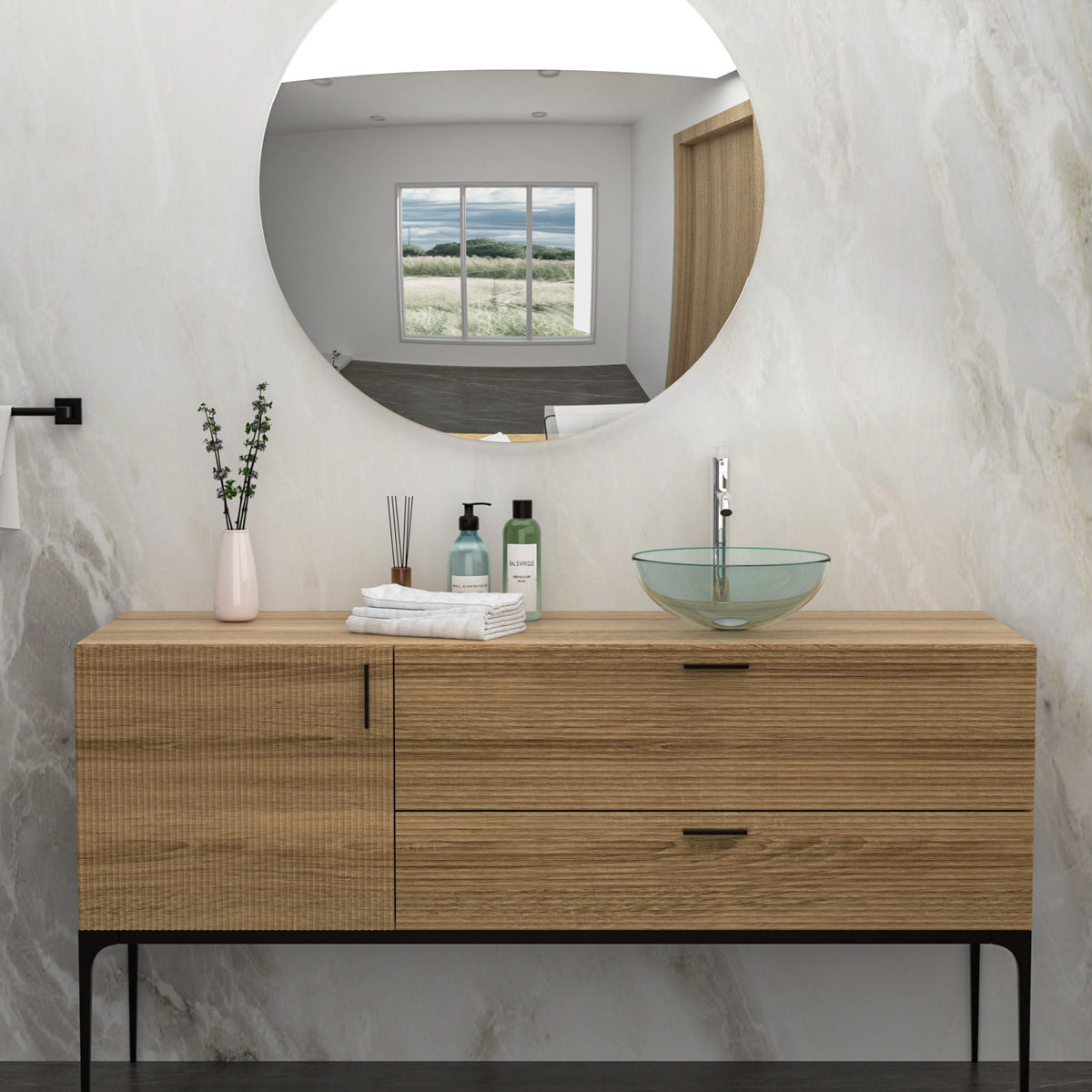 Artistic Tempered Glass Vessel Sink With Pop Up Drain, photo 28 of 32