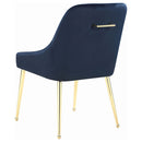 Walmer - Wingback Dining Chair (Set of 2) - Blue by HouseOfZazla