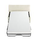 Twin Size Folding Ottoman Sleeper Bed With Mattress Convertible Guest Bed by HouseOfZazla