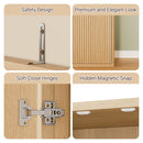 Kitchen Pantry Cabinet With 6 Doors