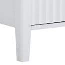 Accent Storage Cabinet Sideboard Wooden Cabinet with Metal Handles for Hallway, Entryway, Living Room, Bedroom