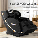 Massage Chair Recliner With Zero Gravity, Full Body Air Pressure - Black by HouseOfZazla