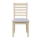 Extendable Dining Set, Farmhouse Extendable Table With Upholstered Chairs by HouseOfZazla