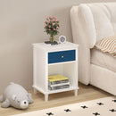 Nightstand With 1 Drawer 1 Shelf by HouseOfZazla
