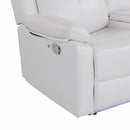 Blanche - Reclining Set With LED Lights, Speaker by Unique Piece Furniture