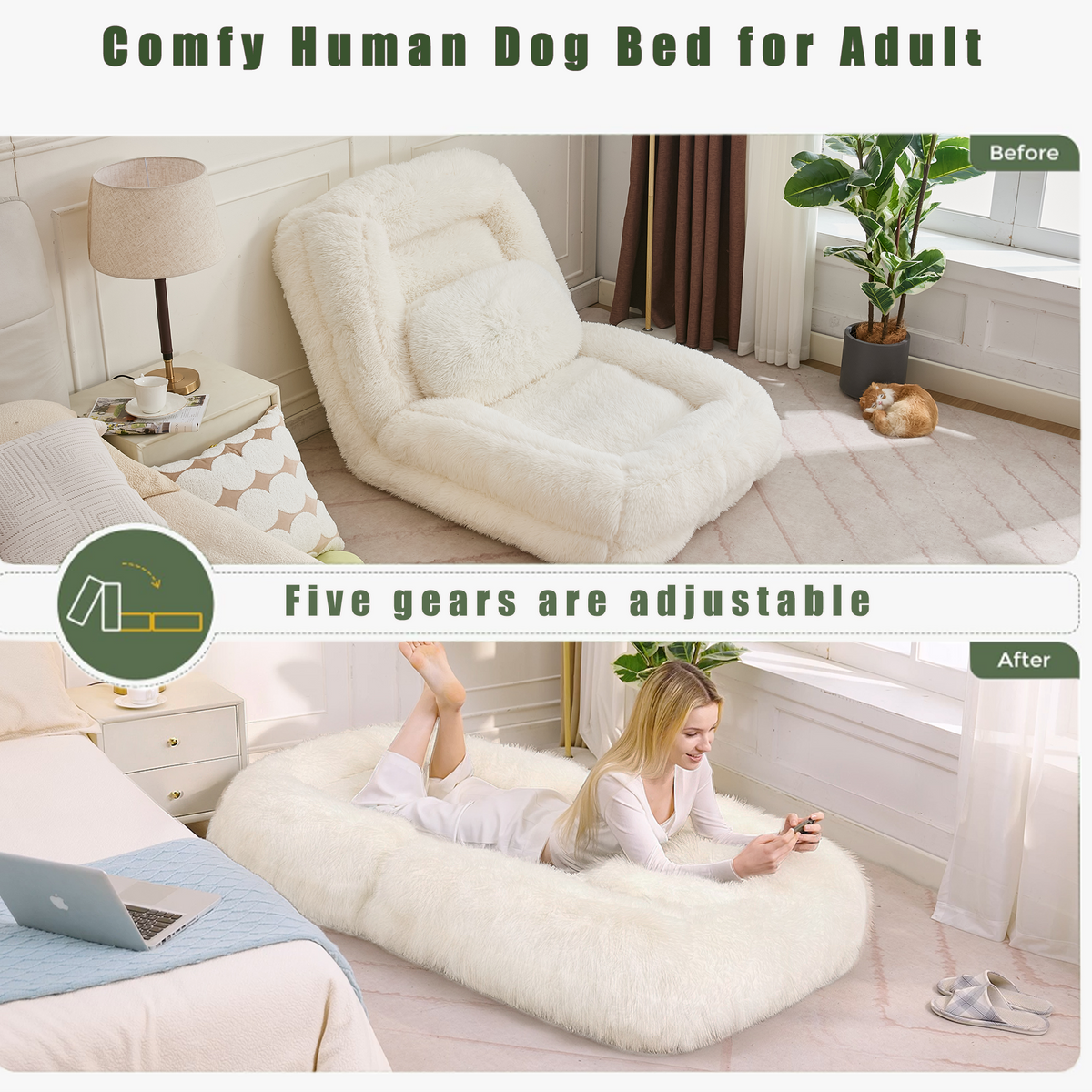 Human Dog Bed & Lazy Sofa, photo 2 of 10