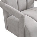 Modern Minimalist Leisure Armchair With L Shaped Armrests by HouseOfZazla