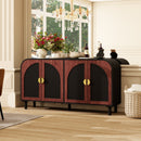 Vintage Arched Sideboard Cabinet with Mid-Century Vintage Style by HouseOfZazla