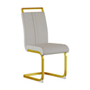 Side Dining Room Chair, Padded Seat High Back by Unique Piece Furniture