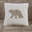 Full/Queen Plush to Sherpa Down Alternative Comforter Set