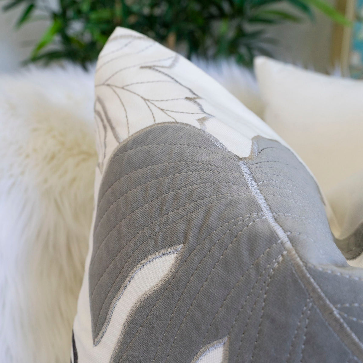 Autumn Vibes Leaf Accent Pillow, photo 27 of 35