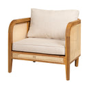 Kirkby - Bohemian Outdoor Patio Cushioned Arm Chair