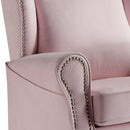 Tamaki - Glider Chair With Swivel - Pink by HouseOfZazla