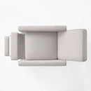 Upholstered Push Back Recliner Chair For Living Room by HouseOfZazla