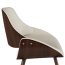 Malden - Bentwood Upholstered Dining Chair With Wood Back by Unique Piece Furniture