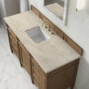 James Martin Brittany 60" Single Bathroom Vanity, Pecan
