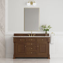 James Martin Brookfield 60" Single Bathroom Vanity, Honey Oak