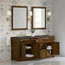 James Martin Bellshire 72" Double Bathroom Vanity, Honey Oak